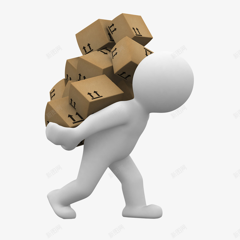 3D剪影3d小人剪影图标png_新图网 https://ixintu.com 3d 3d图标 3d图片 3d素描 3d素材 人物矢量图 手绘3D图片