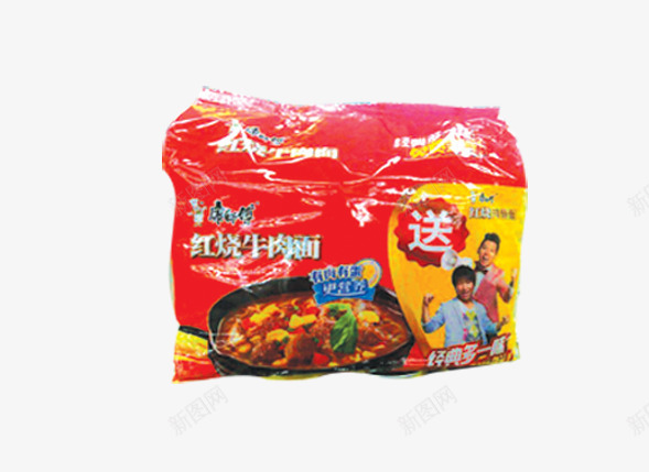 方便面png免抠素材_新图网 https://ixintu.com 产品实物 方便面 红烧牛肉面