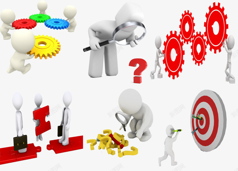 卡通齿轮png免抠素材_新图网 https://ixintu.com 3D小人 3d立体 3d设计 3d问号 动漫动画 卡通 合作 图片大全 工作 放大镜 火柴人动画 目标 设计 问号 飞镖 齿轮 齿轮卡通