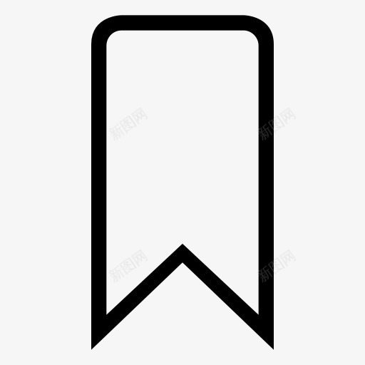 书签常见的最喜欢的最喜欢的概述图标png_新图网 https://ixintu.com Bookmark common favorite favourite outline stroke 书签 常见的 最喜欢的 概述 脑卒中