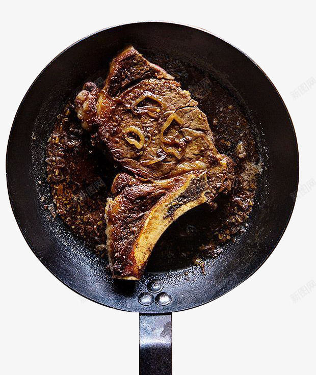煎牛排骨png免抠素材_新图网 https://ixintu.com 排骨 煎牛排 牛排 牛肉 美食
