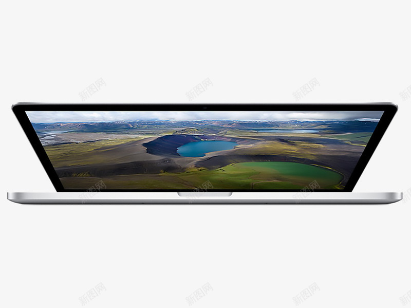 苹果MacBookPropng免抠素材_新图网 https://ixintu.com 主视图 产品实物 半盖图 苹果MacBookPro 苹果电脑Pro 苹果笔记本 苹果银灰色电脑