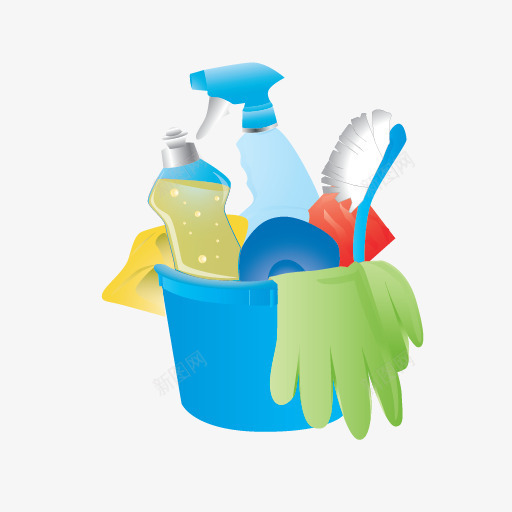 斗清洗看门人橡胶手套国内外清洗png免抠素材_新图网 https://ixintu.com Bucket cleaning gloves janitor rubber 斗 橡胶手套 清洗 看门人