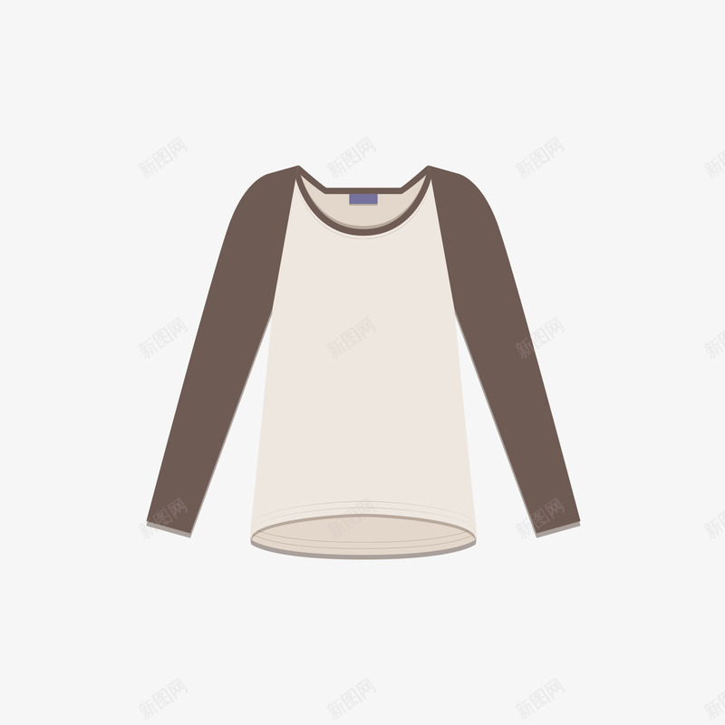 灰色的长袖衬衫矢量图ai免抠素材_新图网 https://ixintu.com 咖啡色 日常 灰色 矢量衬衫 衬衫 长袖 矢量图