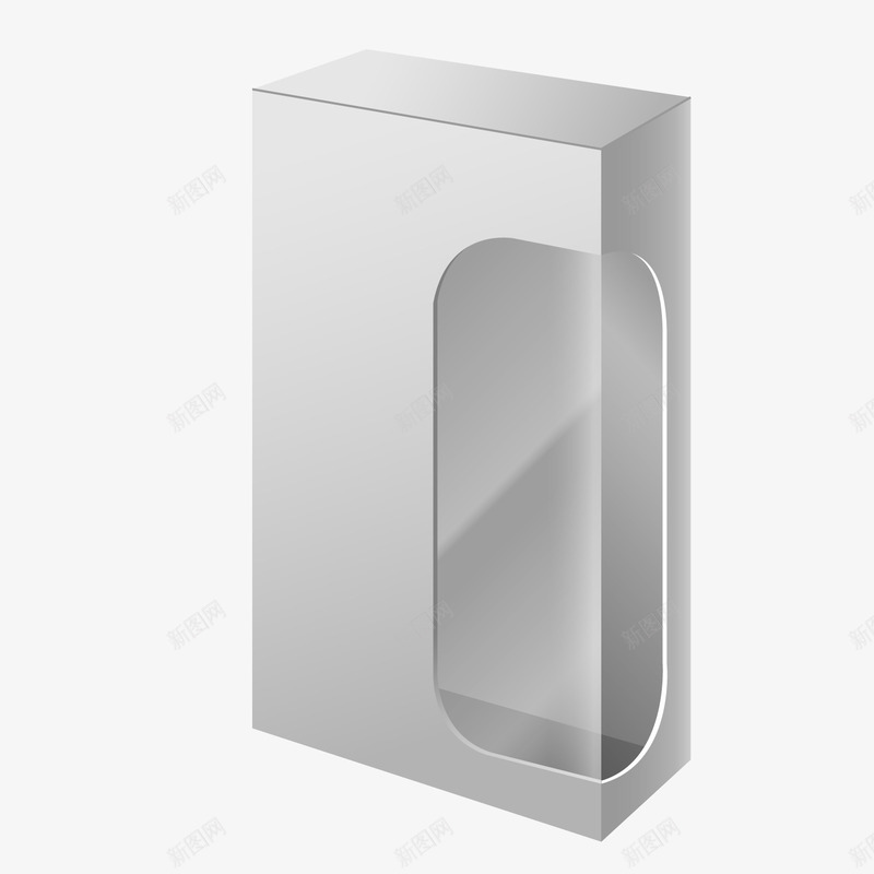 3D包裹png免抠素材_新图网 https://ixintu.com 玩具 盒子 纸盒 透明