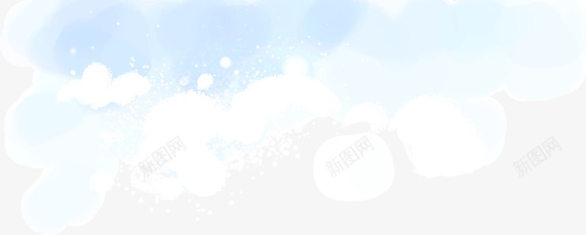 天空的云朵png免抠素材_新图网 https://ixintu.com 不规则形状 云朵 天空