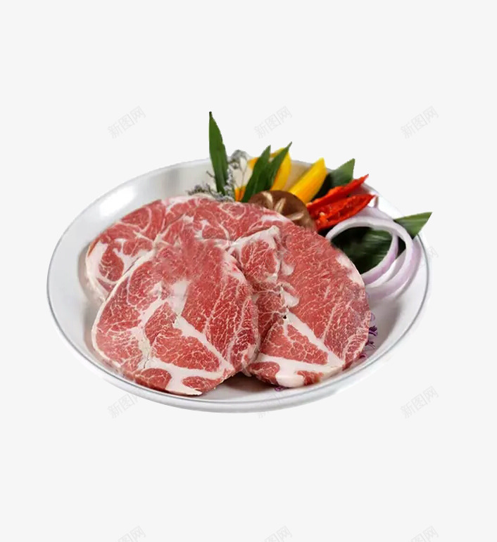 盘子里的牛排png免抠素材_新图网 https://ixintu.com 新鲜食材 牛排 牛肉 生鲜 绿叶 美味牛排 美食 蔬菜