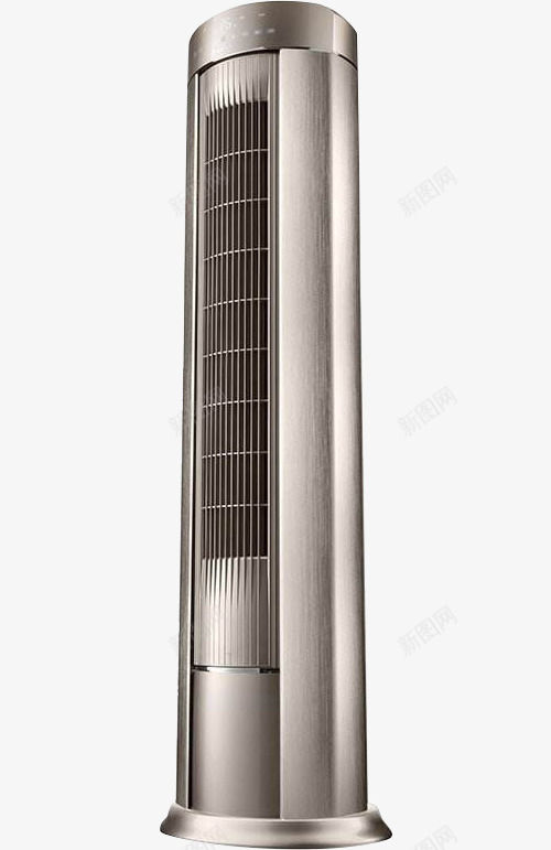 一台金色立式空调png免抠素材_新图网 https://ixintu.com 空调 立式空调 立柱 金色