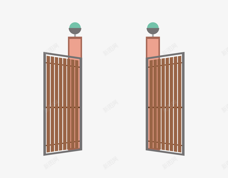 经典大气大门建筑装饰广告png免抠素材_新图网 https://ixintu.com PPT制作 复古大门 大门 广告制作 建筑大门 开启的大门 海报制作 简约风大门 门口
