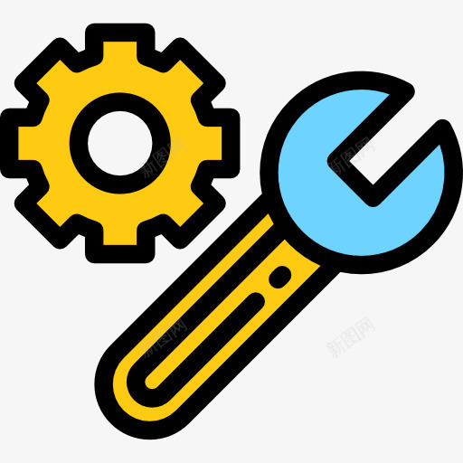 设置图标png_新图网 https://ixintu.com UI 器皿 工具 设置 配置 齿轮