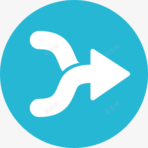 洗牌图标png_新图网 https://ixintu.com UI 交换 变化的 多媒体的选择 洗牌 界面的变化 箭头符号 随机的