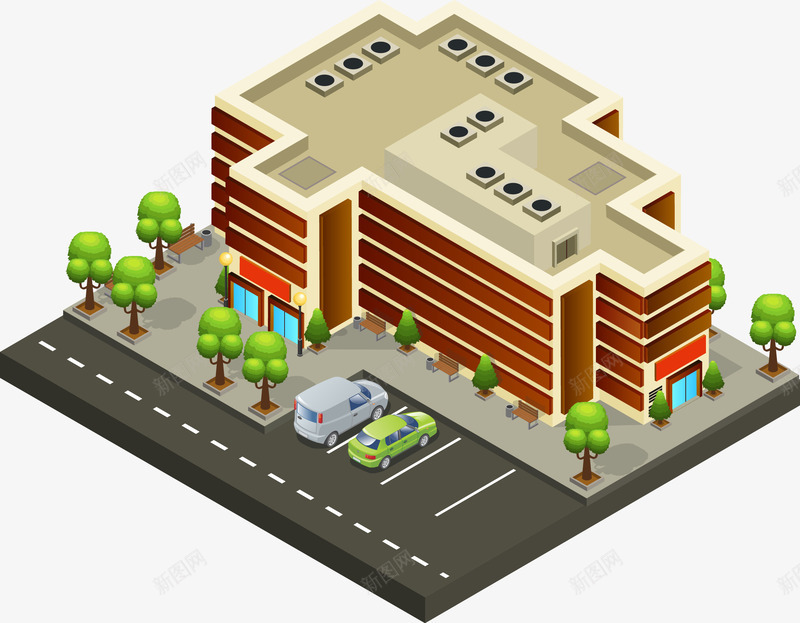 3D立体房子png免抠素材_新图网 https://ixintu.com 3D 3D房子 建筑 房子 房屋建筑 手绘 立体 立体房子