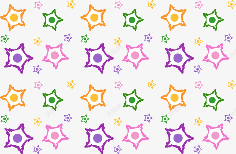 星星图案矢量图ai免抠素材_新图网 https://ixintu.com 不规则 五角星 元素 图案 圆形 墙纸 布花 底纹 放射 星星 素材 花布图案 花纹 装饰 设计 矢量图