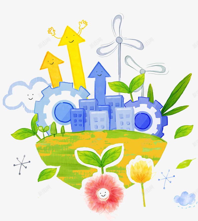 文艺卡通小清新装饰插画广告png免抠素材_新图网 https://ixintu.com 卡通手绘装饰插画 封面设计 小清新插画 广告设计 文艺卡通小清新装饰插画广告设计绿色环保贴画免费下载 环保贴画 简约大气插画 网页设计