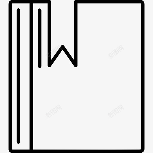 书签的书列举的阅读工具图标png_新图网 https://ixintu.com 中风的图标 书 书签 书籍 大纲 工具 教育 阅读