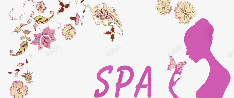 女性SPApng免抠素材_新图网 https://ixintu.com SPA 卡通 女性 美容