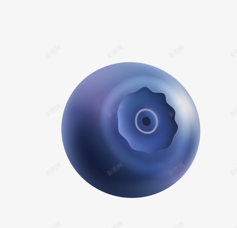 紫色卡通果实png免抠素材_新图网 https://ixintu.com 卡通蓝莓 水果 简约果实 紫色果实 蓝莓 装饰图案