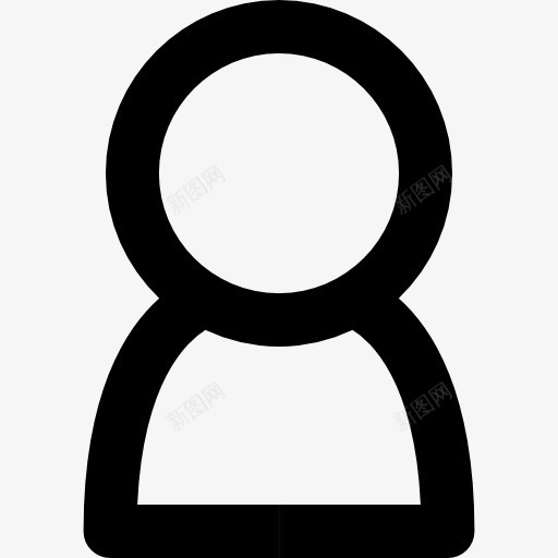 用户轮廓符号图标png_新图网 https://ixintu.com 人 好的UI 概述 用户 界面 符号