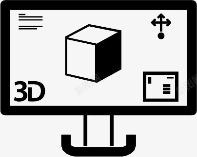 打印机3dprintericons图标png_新图网 https://ixintu.com 3D printer 打印机