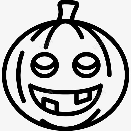 南瓜图标png_新图网 https://ixintu.com 南瓜 恐怖 聚会
