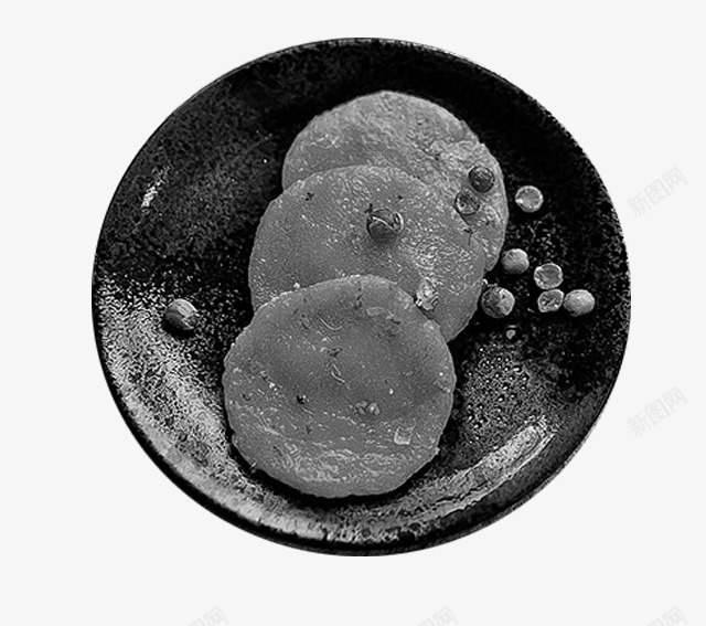 芝麻糍粑png免抠素材_新图网 https://ixintu.com 中国 实物 小吃 特色