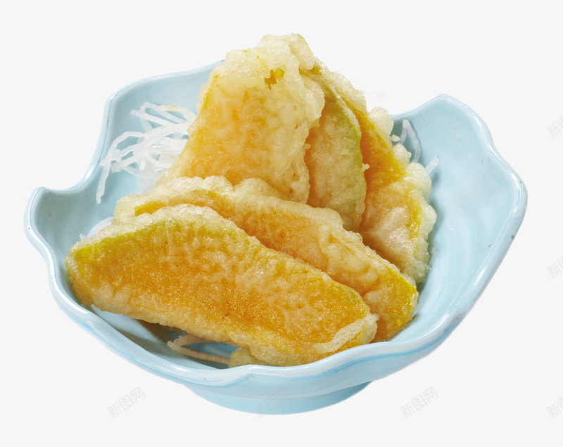 产品实物南瓜天妇罗png免抠素材_新图网 https://ixintu.com 主食 产品实物南瓜天妇罗 美食 菜品 酒店名菜 食品