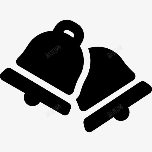 圣诞的钟声图标png_新图网 https://ixintu.com 圣诞 圣诞装饰品 铃铛