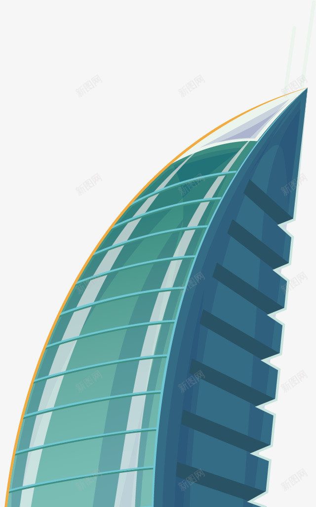 蓝色创意大楼矢量图ai免抠素材_新图网 https://ixintu.com 创意 卡通 大楼 简约 蓝色 设计 高楼大厦 矢量图