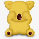 捂眼睛考拉png免抠素材_新图网 https://ixintu.com 捂眼睛 桌面 考拉