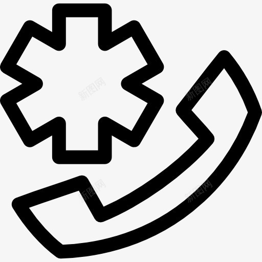 电话耳与数字签名概述图标png_新图网 https://ixintu.com 呼叫 接口 数字 标志 电话 耳 轮廓
