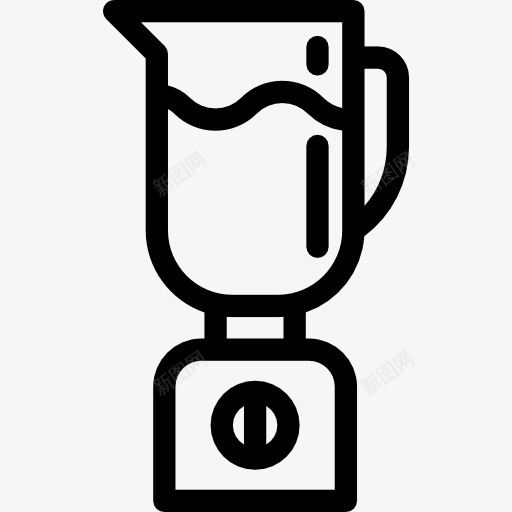 搅拌机图标png_新图网 https://ixintu.com 厨房 工具 烹饪 电 电饭煲