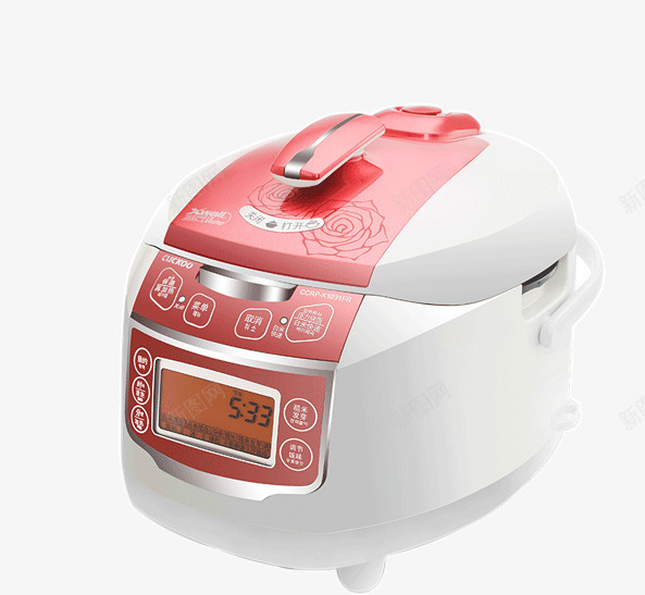 智能电饭煲png免抠素材_新图网 https://ixintu.com 产品实物 厨具 家电 煮饭 电器 电饭煲
