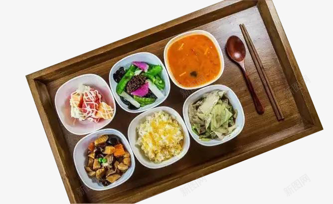 菜和菜盘png免抠素材_新图网 https://ixintu.com 勺子 筷子 菜 菜盘 餐 餐盘