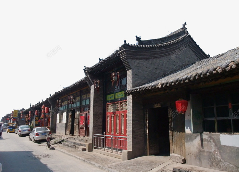 旅游png免抠素材_新图网 https://ixintu.com 山西 平遥古城 街道