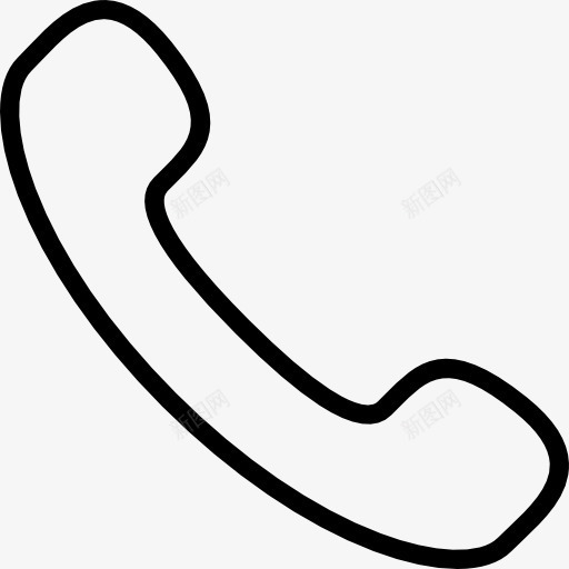 电话图标png_新图网 https://ixintu.com 技术 电话 电话听筒 谈话