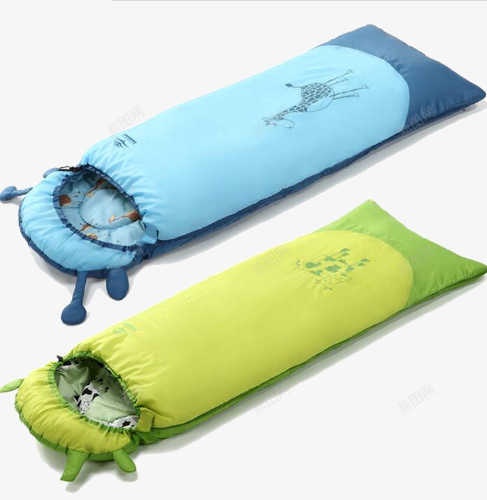 动物形状的睡袋png免抠素材_新图网 https://ixintu.com 产品实物 动物 户外用品 睡袋