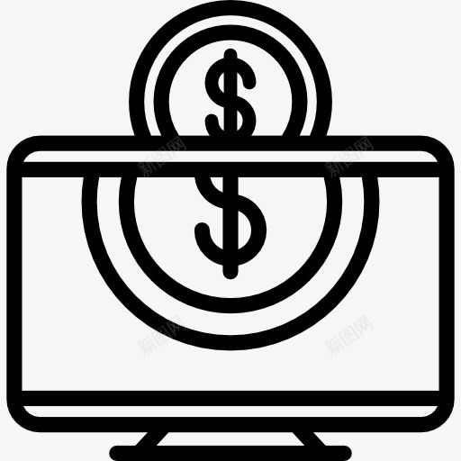 付款方式图标png_新图网 https://ixintu.com 信用卡 商务 支付方法 监控屏幕 硬币 银行 银行借记卡