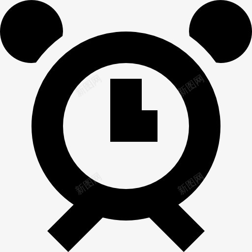 闹钟图标png_新图网 https://ixintu.com 工具 接口 时钟 时间 窗帘 醒来 闹钟