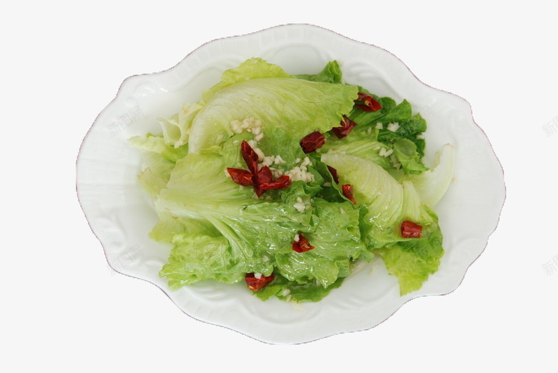 特色炝生菜png免抠素材_新图网 https://ixintu.com 生菜 绿色 蔬菜 青菜