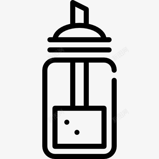 糖图标png_新图网 https://ixintu.com 厨房用具 工具和用具 甜 糖 罐 食品