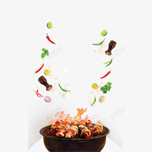 烧烤家用调料装饰1png免抠素材_新图网 https://ixintu.com 家用 烧烤 装饰1 调料