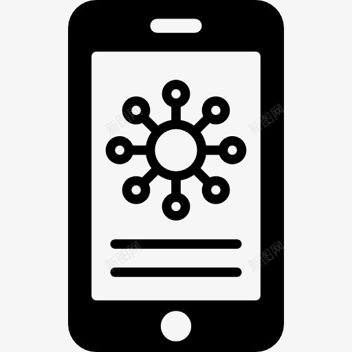 商业分析图形移动屏幕图标png_新图网 https://ixintu.com 商务 图形 工具 片 电话 画面 移动分析 统计