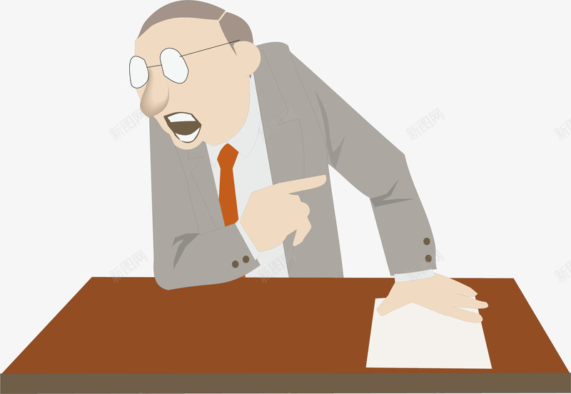挑剔的老板矢量图ai免抠素材_新图网 https://ixintu.com 批发商 批发商场让你放心让你省钱 批发商扁平 批发商行 挑剔 老板 矢量图