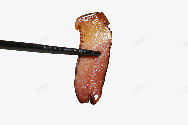 筷子夹腊肉png免抠素材_新图网 https://ixintu.com 烟熏肉 筷子 筷子夹腊肉 腊肉 舌尖上的味道