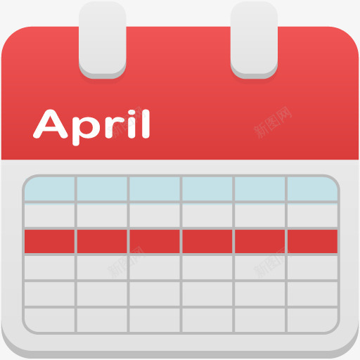 日历选择周flatasticicons图标png_新图网 https://ixintu.com Calendar selection week 周 日历 选择