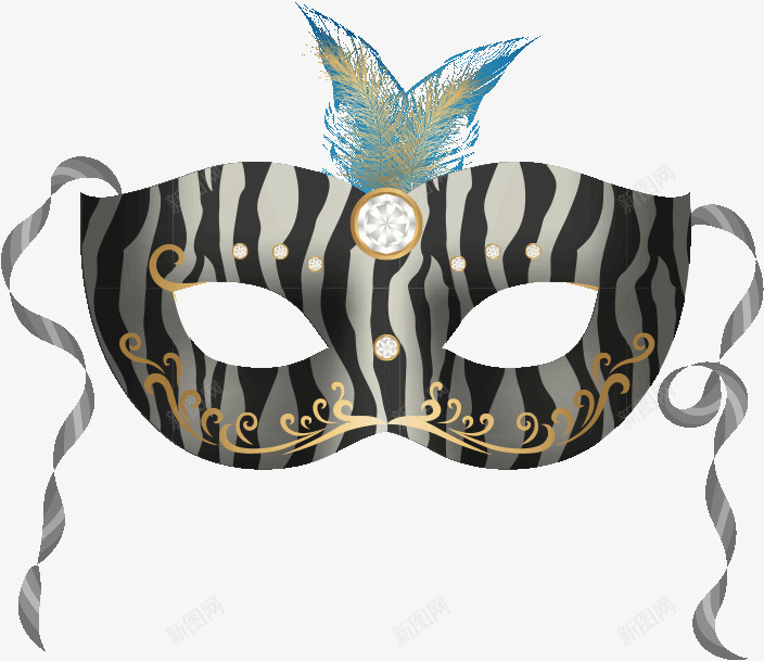 舞会眼罩面具png免抠素材_新图网 https://ixintu.com PNG 眼罩 神秘 舞会 面具