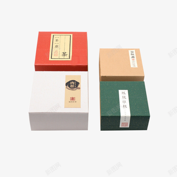 茶包方正包装盒psd_新图网 https://ixintu.com 产品实物 方方正正 正规 纯色