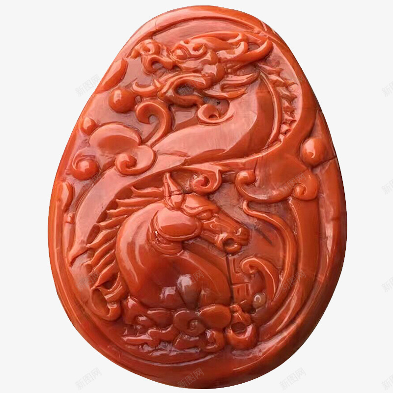 红色龙马纹南红玛瑙png免抠素材_新图网 https://ixintu.com 南红玛瑙 天然南红 本命年 玛瑙 瑞红 简约复古 紅玉石 红色龙马纹