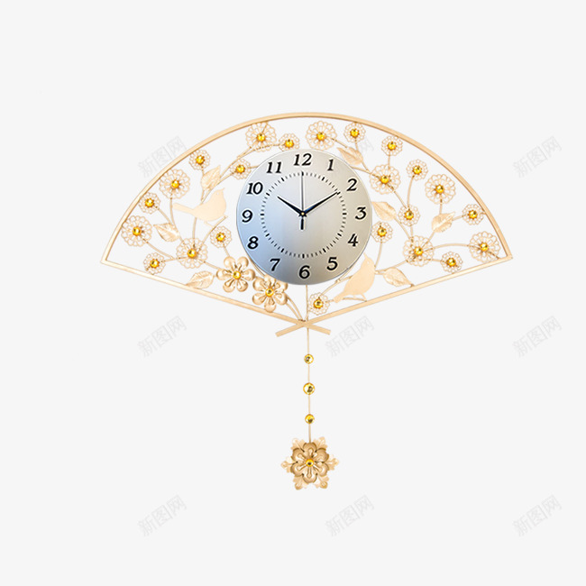 可爱扇形闹钟图案png免抠素材_新图网 https://ixintu.com 可爱 图案 扇形 闹钟