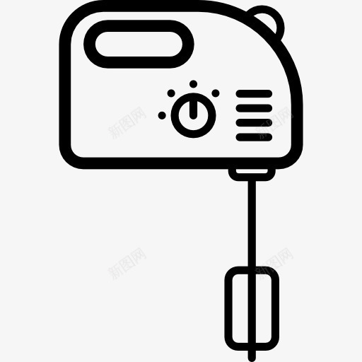 搅拌机图标png_新图网 https://ixintu.com 厨具 厨房组 工具和用具 搅拌 搅拌机